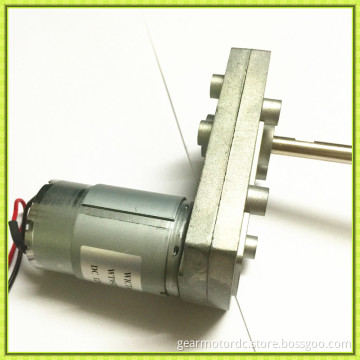 Flat gearbox right angle High torque LowRPM vending 24v dc gear motor